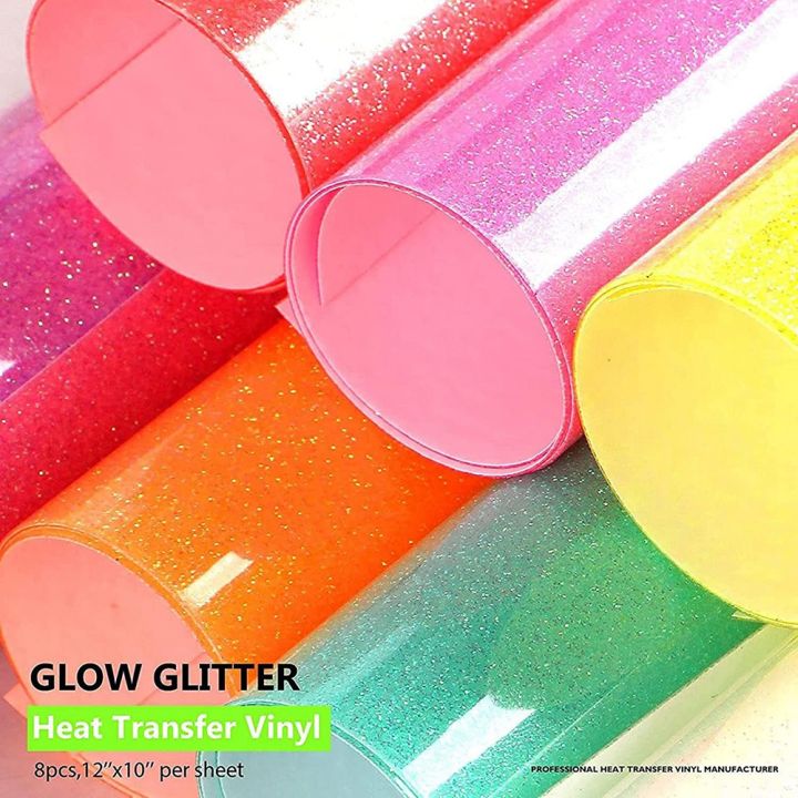 SptrryGlitter%20HTV%20Heat%20Transfer%20Vinyl%20Bundle,%20Glow%20in%20the%20Dark%20Color%20Changing%20Vinyl%20Bundle,%20For%20Fabric,%20Heat%20Machine%20H%20-%20Image%206
