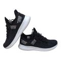 Yearcon Black White Easy Shoes For Men (5016). 