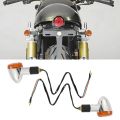 FORIDE 4X Motorcycle Turn Signals Front Rear Lights for Motorcycle Street Standard Custom Bike. 