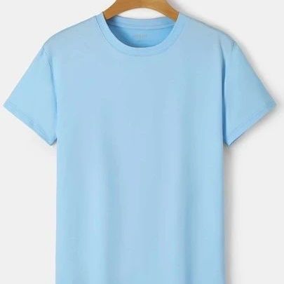 Sky%20Blue%20Cotton%20Plain%20Half%20Sleeves%20T-Shirt%20For%20Men%20-%20Sky%20Blue%20%7C%20Multisize%20%7C%20Fashion%20%7C%20Summer%20T-Shirts%20For%20Men%20-%20Image%202