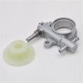 4Set 2500/3800 Chainsaw Spare Parts Chainsaw Oil Pump with Worm Drive Gear Fit for Chain Saw 25CC/38CC. 