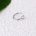 [ New ] Stainless Steel C Type Fishhook Nose Ring U Shape Nasal Splint Earrings Accessories Nose Stud Piercing Jewelry. 