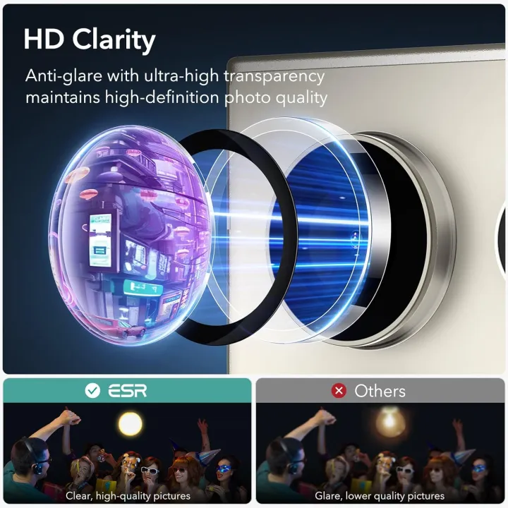ESR%20Samsung%20Galaxy%20S24%20Ultra%20Camera%20Lens%20Protector%20Individual%20Lens%20Protectors%20Scratch-Resistant%20Ultra-Thin%20Tempered%20Glass%20-%20Image%206