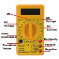 DT830D Digital Multimeter Small LCD Ac Dc Measuring Voltage Current. 