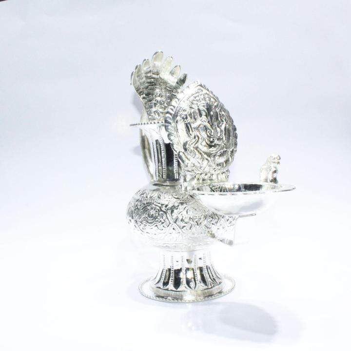 Pure Silver Carved Sukunda - Sskd26539 - 667.17G