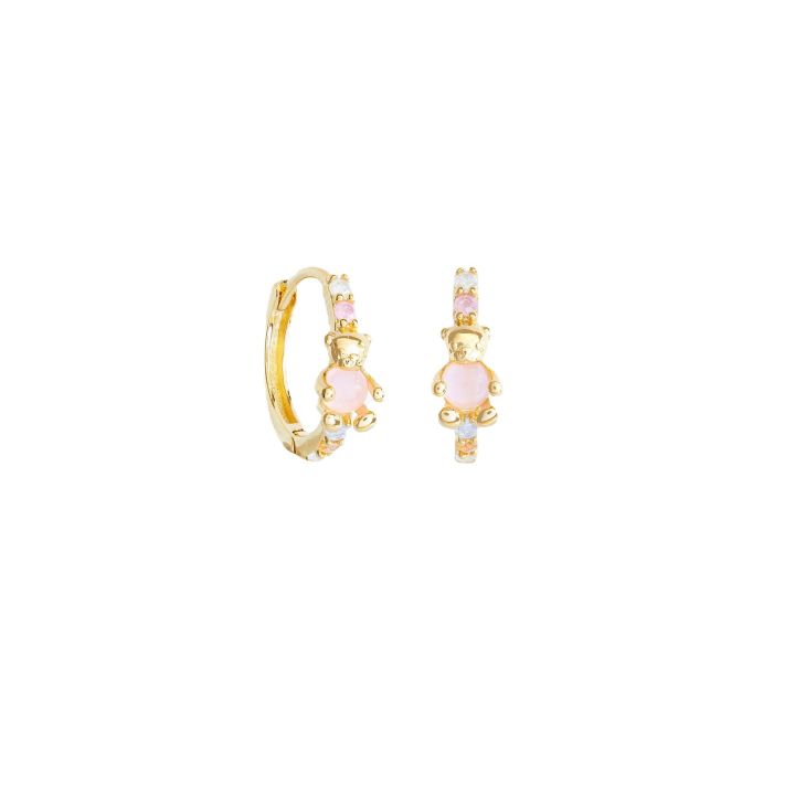 Japanese%20and%20Korean%20style%20Dongdamen%20bear%20earrings%2018K%20real%20gold%20non-fading%20pickaxe%20diamond%20earrings%20small%20fresh%20and%20sweet%20earrings%20-%20Image%205