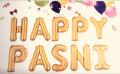 VaryGood Foil Ballon For Happy Pasni Celebration Decoration Balloons. 