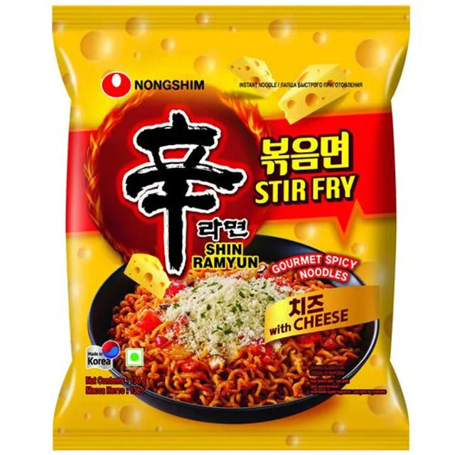 NONGSHIM Shin Ramyun Stir Fry Cheese 136Gm