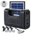 Gdlite GD-8017A Solar Home Lighting System with 3 Led Bulbs. 