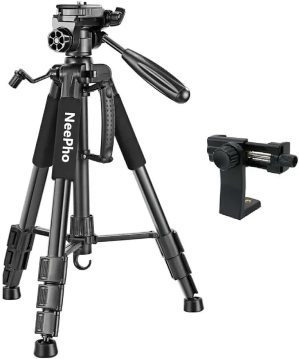 Extendable 180 Degrees Tilt Handle Carbon Fiber Camera Tripod ...