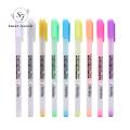 Sweet Journal 1PCS 0.8mm Professional Highlighter Pen Fluorescent Pens Markers Pen Painting Colored Pen Students. 