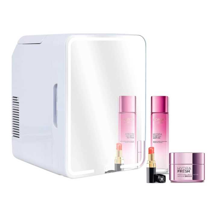 10%20Liter%20Mini%20Fridge%20with%20Mirror%20+%20Warmer%20-%20Image%202