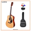 Kadence Guitar Acoustica Series, 41” Jumbo Size 6-strings Acoustic Guitar, Spruce body with Pick Guard A311 with bag, Picks, String Set Strap. 