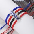 Mini Born New Prayer Hand of Fatima Evil Eye Braiding Bracelet Red Black 2025 Blue Color Nylon Thread Lucky Couple Bracelet Jewelry Men Women. 