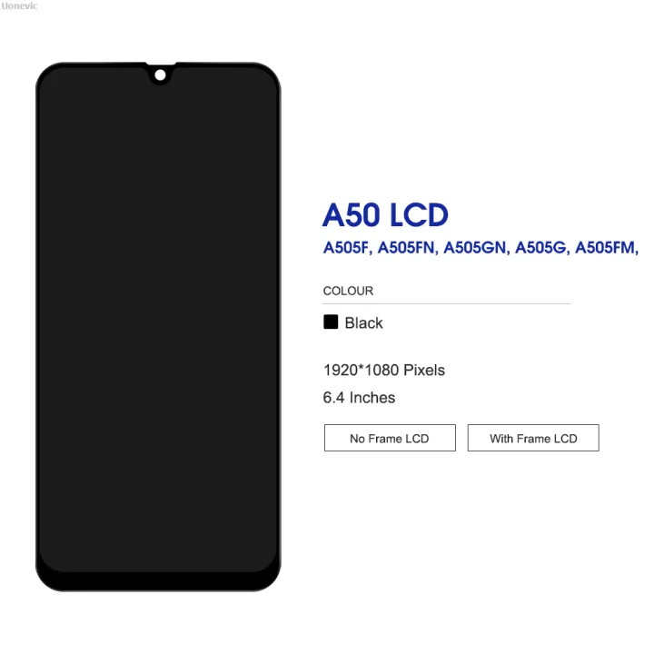 Uonevic%20LCDDS%20A500%20SM-A%20for%20Samsung%20A56.4%20for%20505FN/5%20LCD%20Display%20Portable%20Touch%20Screen%20Digitizer%20with%20Frame%20Samsung%20A50%20-%20Image%203