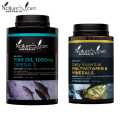 Nature's Care Set Of 2 Food Supplements, Fish Oil 1000mg Omega 3, 200 Capsules & Multivitamin 120 Tablets. 