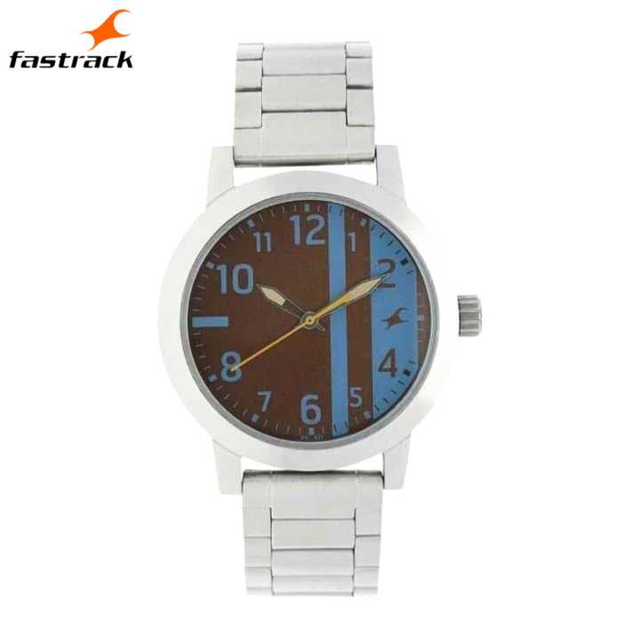 Fastrack  3162Sm02 Bare Basics Analog Watch For Men