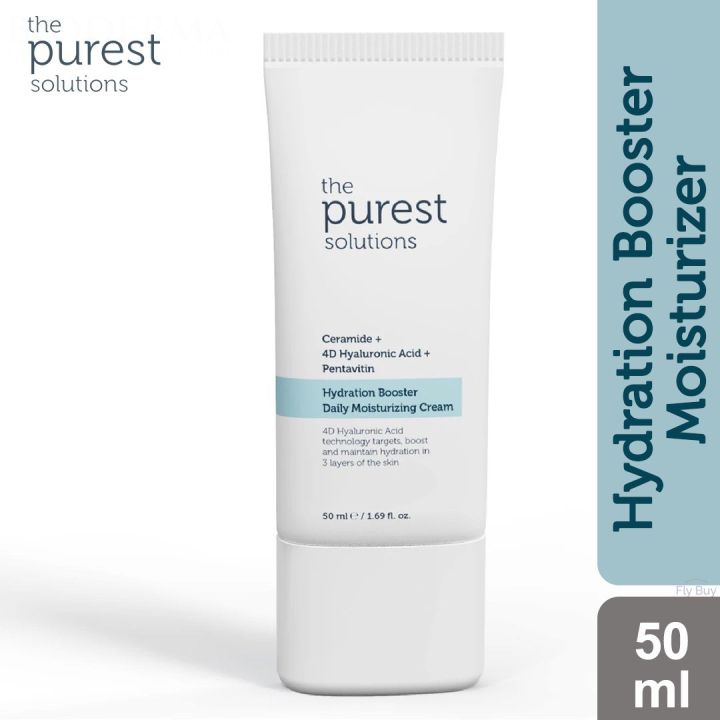 The Purest Solutions Hydration Booster Daily Moisturizing Cream Ceramide + 4D Hyaluronic Acid + Pentavitin - 50ml