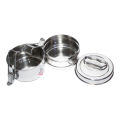 Famous Steel Tifin Steel Tiffin Box 2 Tie. 