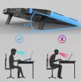 NUOXI Q7 Ultra Professional 5 Fan LED Backlit Speed And Height Adjustable Gaming Laptop Stand Cooling Pad. 