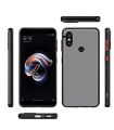 Xiaomi Redmi Note 5 Pro Back Cover With Camera Protection Smoke Transparent Shock Proof Phone Back Cover Case. 