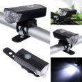 Bicycle light 2255 headlight warning tail light waterproof new usb set Cycling bike mountain bike accessories. 