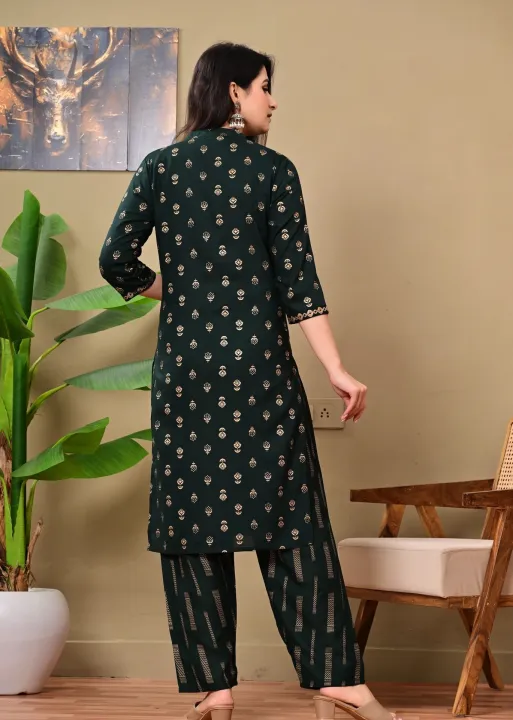 Viscose%20Rayon%20Kurta%20Palazzo%20Set%20For%20Women%20-%20Image%204