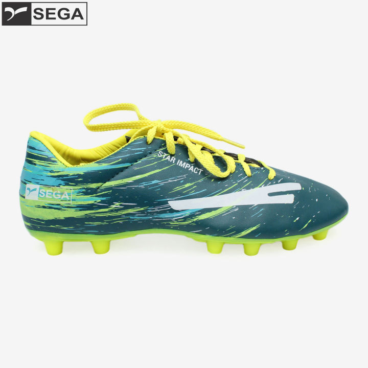 Sega Blue Classic Football Shoes For Men Lace Up Regular Fit