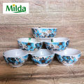 Milda Melamine Bowl 6 inch 6 pcs 750ml. 