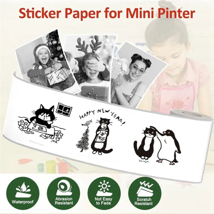 6%20Roll%20Mini%20Pocket%20Printer%20Sticker%20Paper%20White%20Pocket%20Printer%2030%20X%2057mm%20Self-Adhesive%20Thermal%20Paper%20for%20Pocket%20Printer,Black%20on%20White%20-%20Image%205