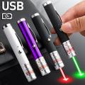 USB Charging Green Laser Pointer Powerfulr Super Power Laser Pen 711 Red Dot 532nm Continuous Line Hunting Laser Equipment. 