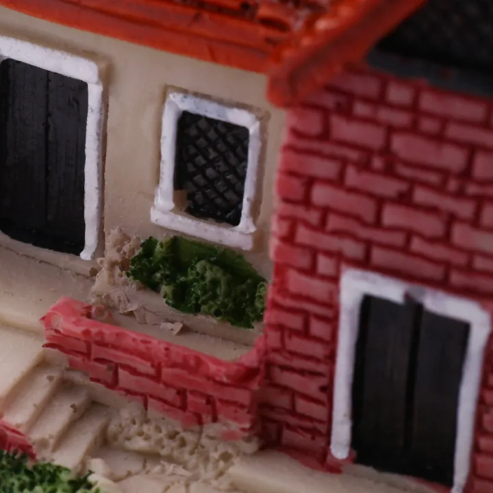 FORIDE%202X%20Cute%20Mini%20Resin%20House%20Miniature%20House%20Fairy%20Garden%20Landscape%20Home%20Garden%20Decoration%20Resin%20Crafts%204%20Styles%20Random%20-%20Image%203