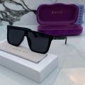 GUCCI ML21016 Matte Polarized Square Frame Sunglasses For Men | UV 400 Protection Solid Square Sunglasses For Men. 