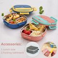 Super Excellent Quality Long Life Durable Tiffin Box For Kids - Lunch Box 3 Compartment - Lunch Box For School And College Use |. 