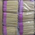 Wenefang 50 Pcs ECO Friendly Bamboo Stick Black Nylon Mascara Wands Eyelash Brush Disposable Lash Wands. 