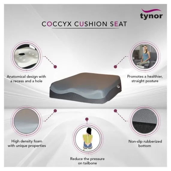 Tynor%20Coccyx%20Cushion%20Seat,%20Grey,%20Universal%20Size,%20Model%20H-13%20-%20Image%203