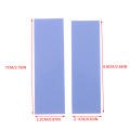 Vylon Computer Heat Dissipation: Reusable Silicone GPU Heat Dissipation Conductive Cooling Pad With A Thermal Conductivity Of 6.0 W/mk. 