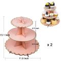 3 Tier Cup Cake Stand & Muffin Stand for Party. 