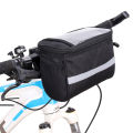 Cycling Bike Bicycle Insulated Front Bag MTB Bike Handlebar Bag Basket Pannier Cooler Bag With Reflective Strip CF8. 