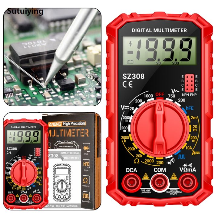 Sutuiying%202/1PCS%20ANENG%20SZ308%201999%20Digital%20Multimeter%20AC/DC%20Tester%20Machine%20Handheld%20New%20Multimetre%20Professional%20Multi%20Meter%20Multimetro%20Ohm%20Malt%20-%20Image%204