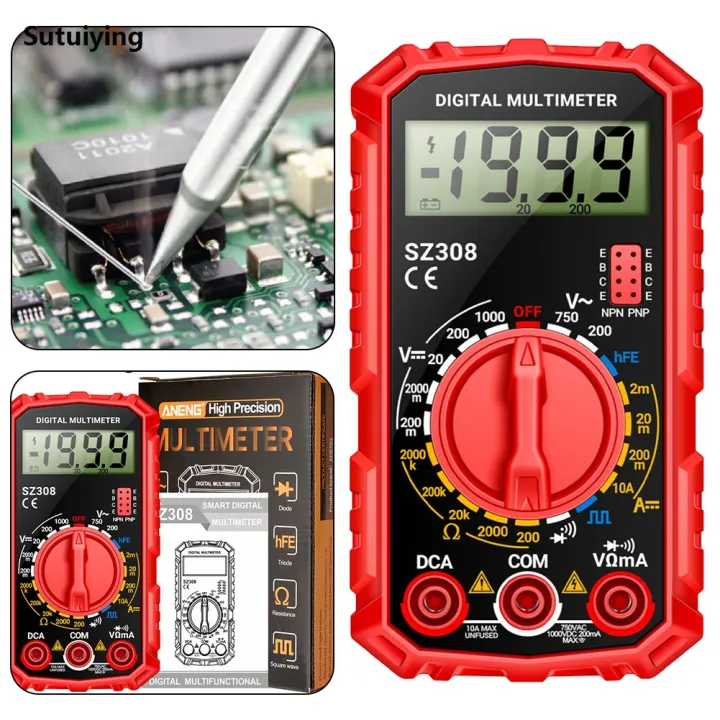 Sutuiying%202/1PCS%20ANENG%20SZ308%201999%20Digital%20Multimeter%20AC/DC%20Tester%20Machine%20Handheld%20New%20Multimetre%20Professional%20Multi%20Meter%20Multimetro%20Ohm%20Malt%20-%20Image%204