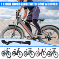 Bike Kickstand for 24-29 Inch Bicycle, Adjustable Bicycle Kickstand,. 