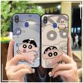 Soft case Cute Phone Case For Samsung Galaxy M20/SM-M205FD Durable Graffiti Silicone Cartoon Anti-dust Back Cover TPU. 