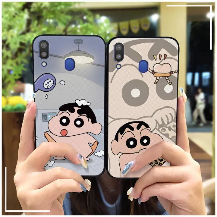Soft%20case%20Cute%20Phone%20Case%20For%20Samsung%20Galaxy%20M20/SM-M205FD%20Durable%20Graffiti%20Silicone%20Cartoon%20Anti-dust%20Back%20Cover%20TPU%20-%20Image%203