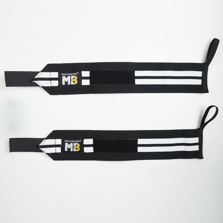 MuscleBlaze%20Wrist%20Support%20Wrap%20Black%20&%20White%20Free%20Size%20for%20Powerlifting%20Bodybuilding%20Premium%20Quality%20-%20Image%207