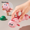 Wenefang Baby Swinging Caterpillar Toy Small Bugs Move Small Animals 1-3Years Boy Girl 宝宝发条链摇摆毛毛虫玩具儿童小虫子会动的小动物婴儿1-3岁男孩小女孩 E262. 