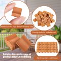 Roof Tiles Model Building Set Miniature Tiles Roof Tiles Shingles Fake Tile Model Landscape Accessories,200Pcs. 