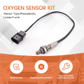 OYPFXMI 2X 5 Wires Oxygen Sensor 06A906262BR Golf Plus 1.6 & A3 2003-2011 1.6 Probe Sensors. 