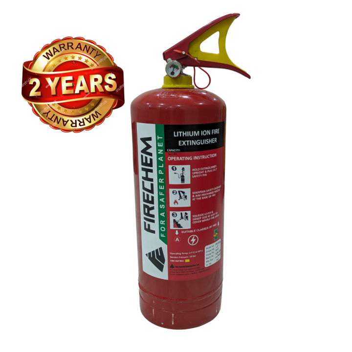 4Kg Lithium-ion Fire Extinguisher