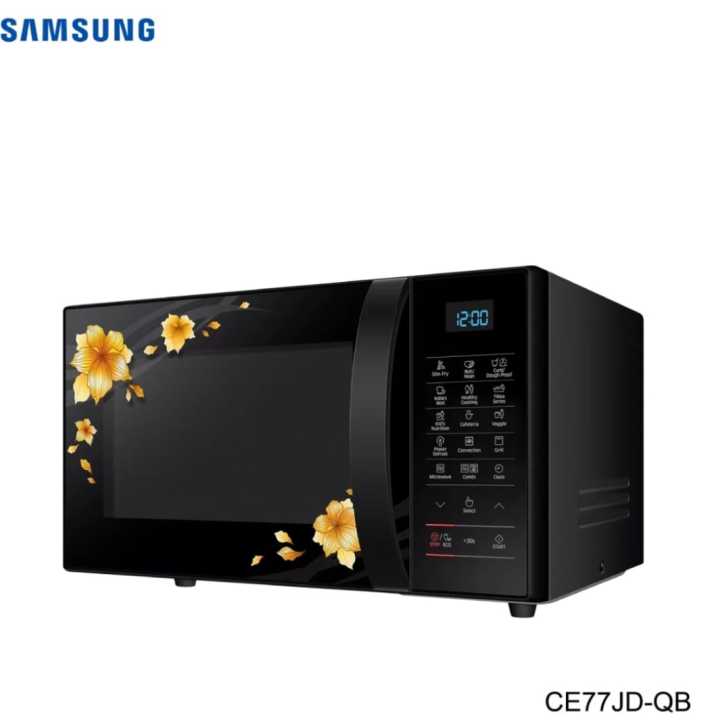 SAMSUNG CE77JD-QB/TL 3 In 1 Convection Microwave With SlimFry -Silver